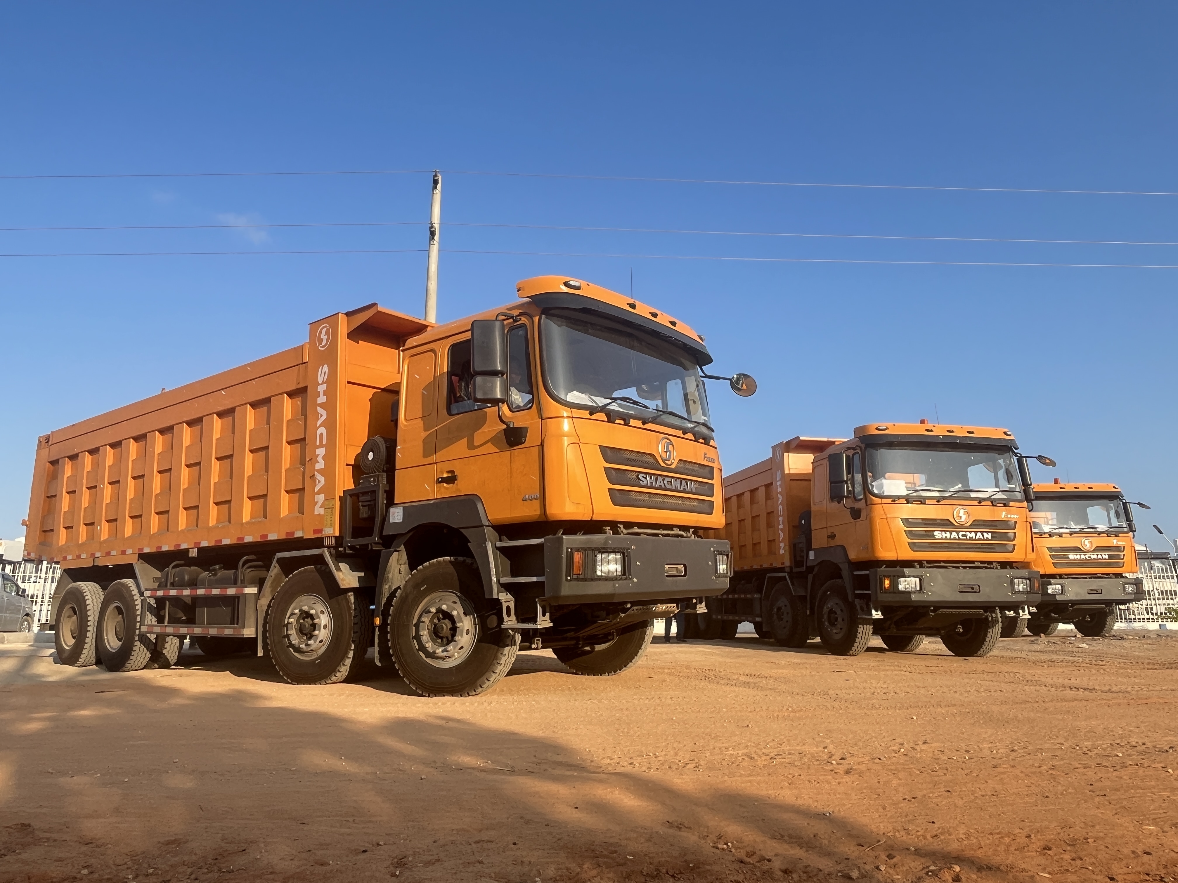 8*4 31cbm SHACMAN F3000 Tipper for sale in mining Area use
