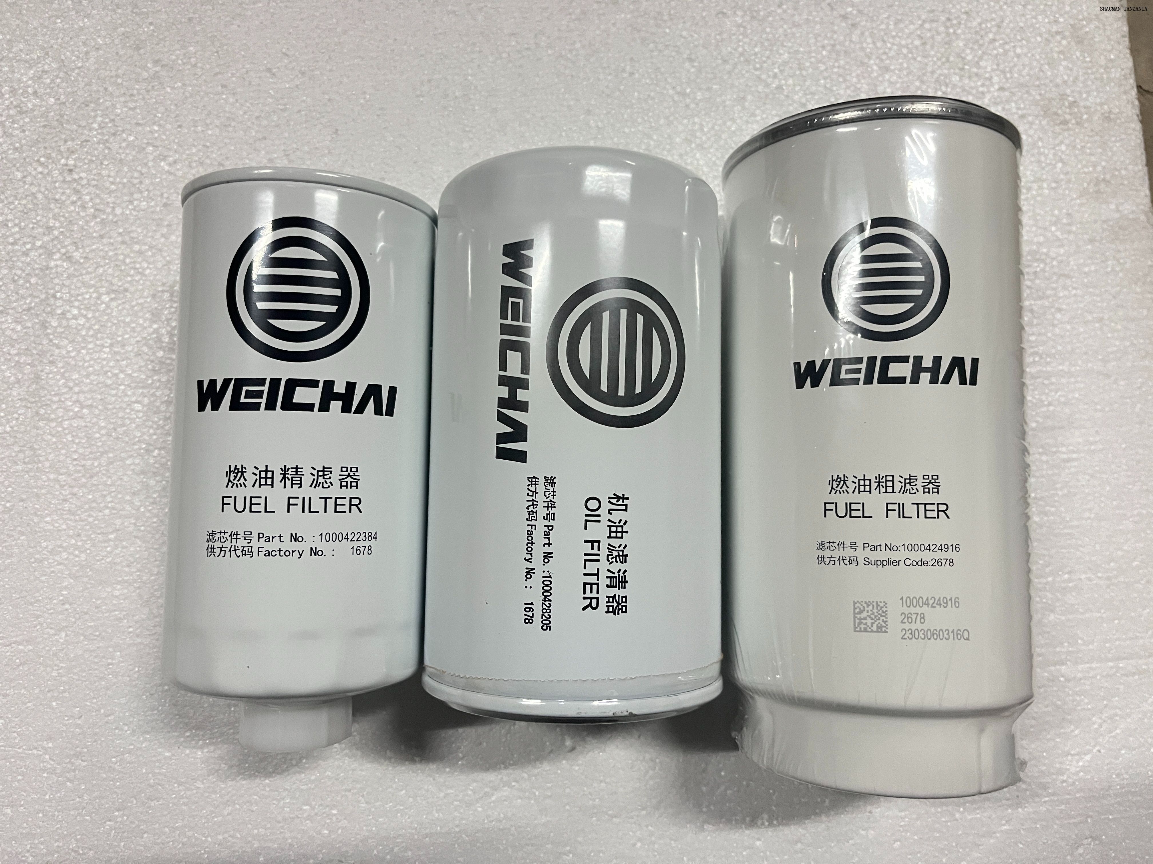 filters for SHACMAN trucks