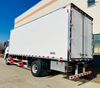 4*2 210hp 45cbm SHACMAN L3000 reefer truck refrigerator for Tanzania