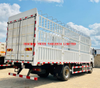 4*2 10Ton SHACMAN L3000 stake truck with 52cbm body in Tanzania for sale