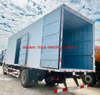 6-wheel 52cbm SHACMAN L3000 dry box truck for sale