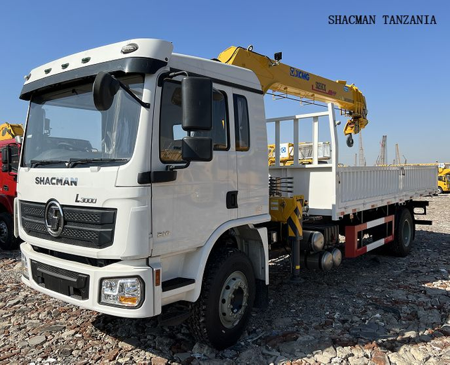 5Ton SHACMAN L3000 crane truck