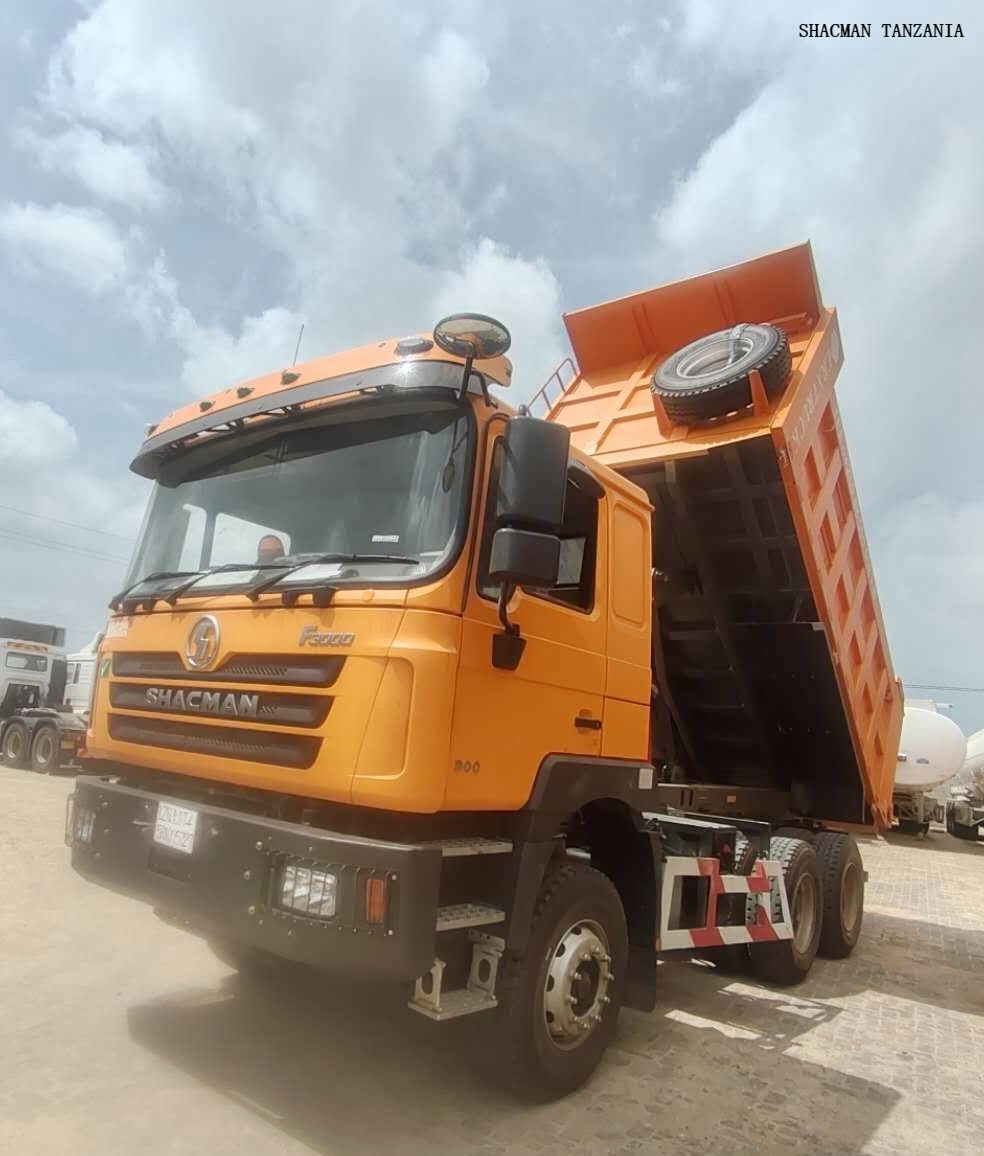 6*4 15cbm SHACMAN F3000 Tipper, for Mining Area use, stock in Dar es Salaam