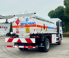 4*2 10000L SHACMAN L3000 refuel truck fuel tank in Tanzania for sale