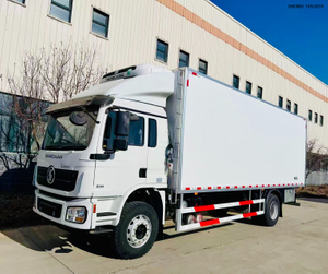 4*2 210hp 45cbm SHACMAN L3000 reefer truck refrigerator for Tanzania