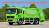 4*2 14cbm SHACMAN L3000 compressed garbage truck for sale 