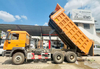 cheap shacman f3000 tipper dump trucks in Tanzania sellling at special price