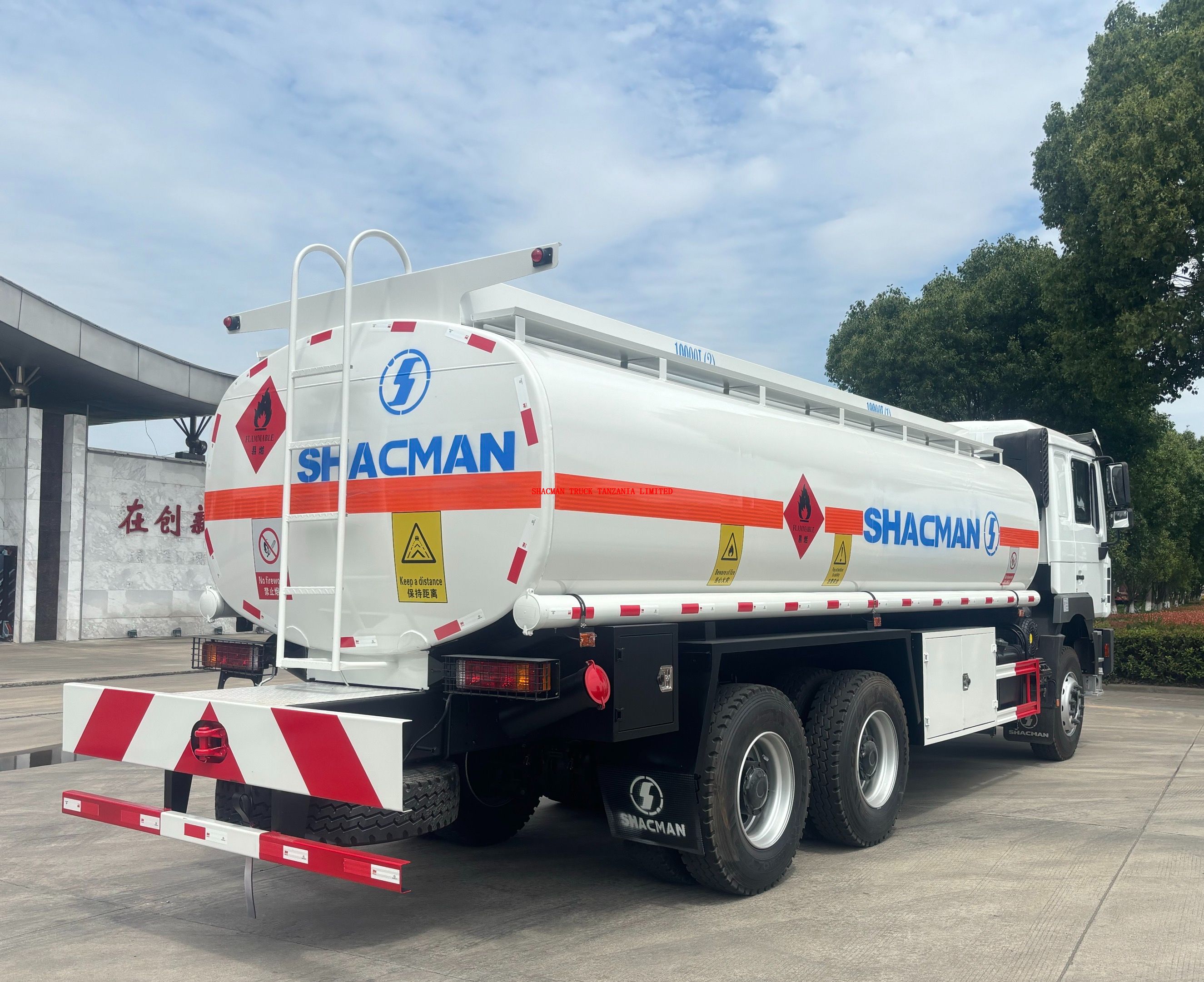 6*4 340hp 20000L SHACMAN F3000 refuel fuel tank truck