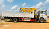 5Ton SHACMAN L3000 crane truck for sale tanzania