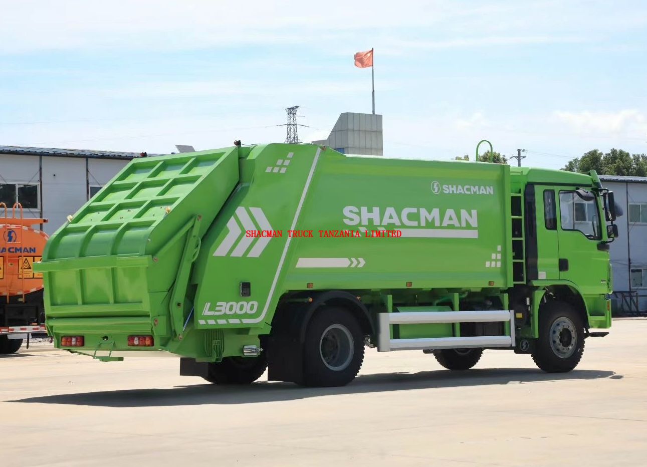 4*2 14cbm SHACMAN L3000 compressed garbage truck for sale 