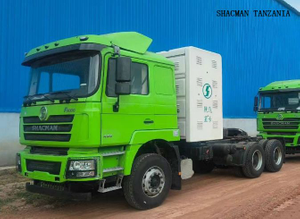 6*4 SHACMAN F3000 horse with 430hp CNG engine