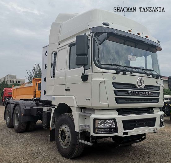 6*4 SHACMAN F3000 horse with 430hp CNG engine