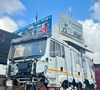 flat roof cabin for SHACMAN H3000 horse 