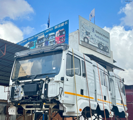 flat roof cabin for SHACMAN H3000 horse 