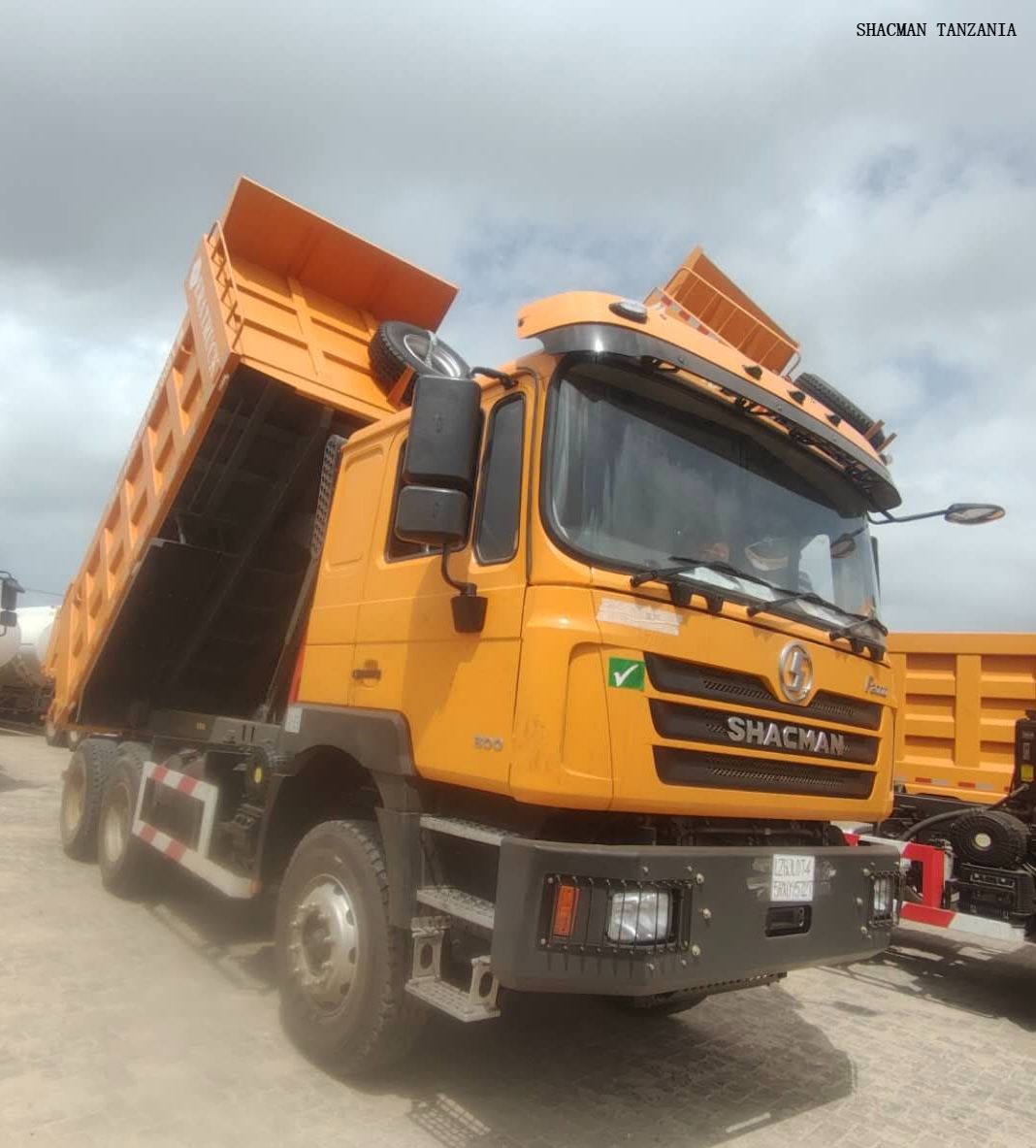 6*4 15cbm SHACMAN F3000 Tipper, for Mining Area use, stock in Dar es Salaam