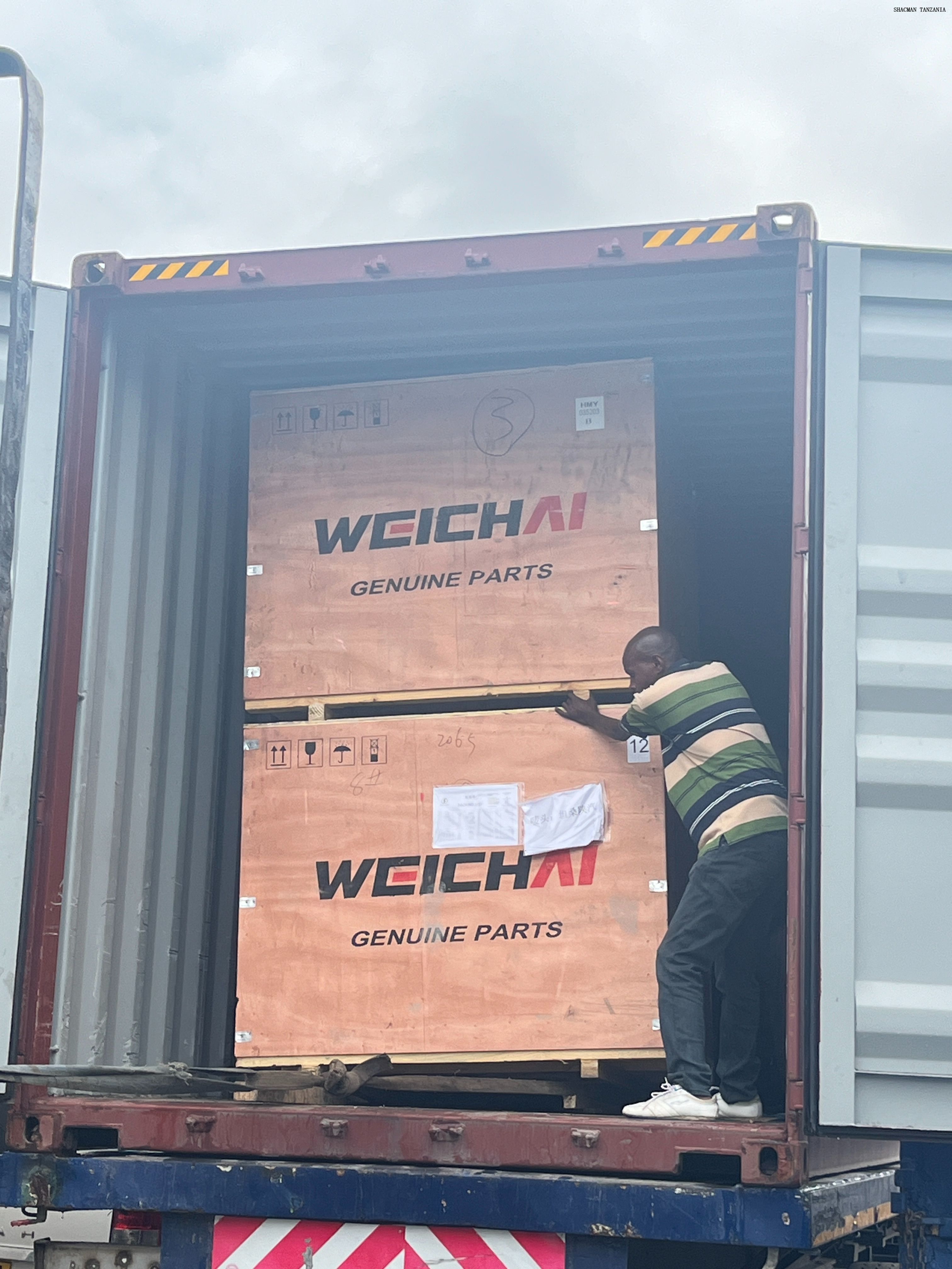 spare parts for SHACMAN trucks in Tanzania