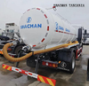 4*2 6-wheel 10000L SHACMAN L3000 vacuum suction sewage truck