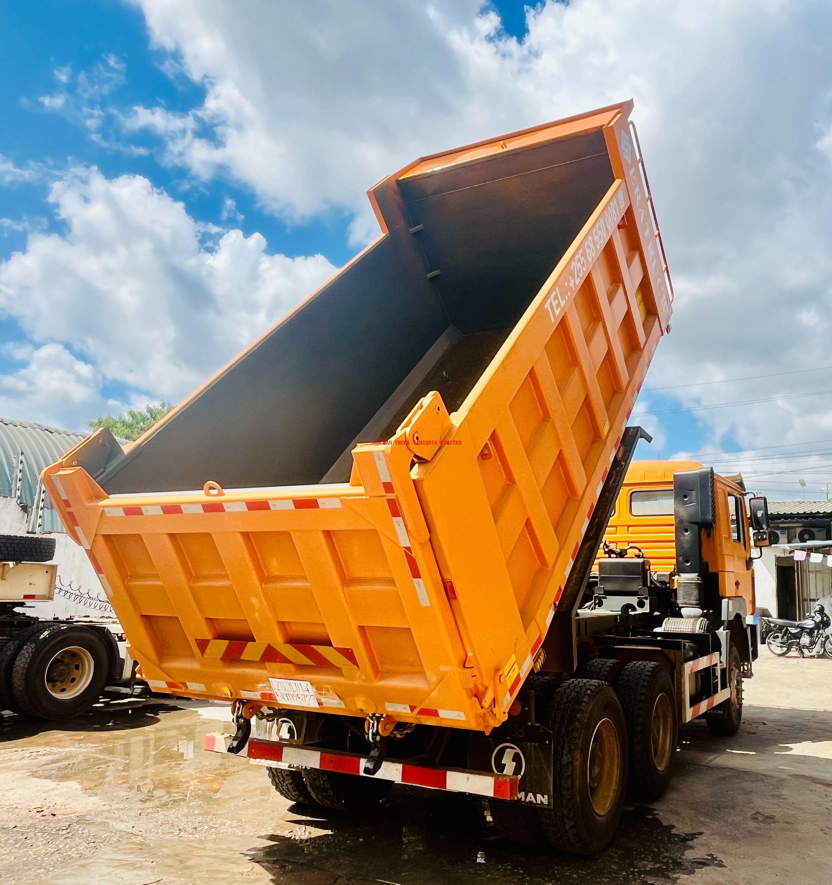 6*4 15cbm SHACMAN F3000 Tipper, for Mining Area use, stock in Dar es Salaam