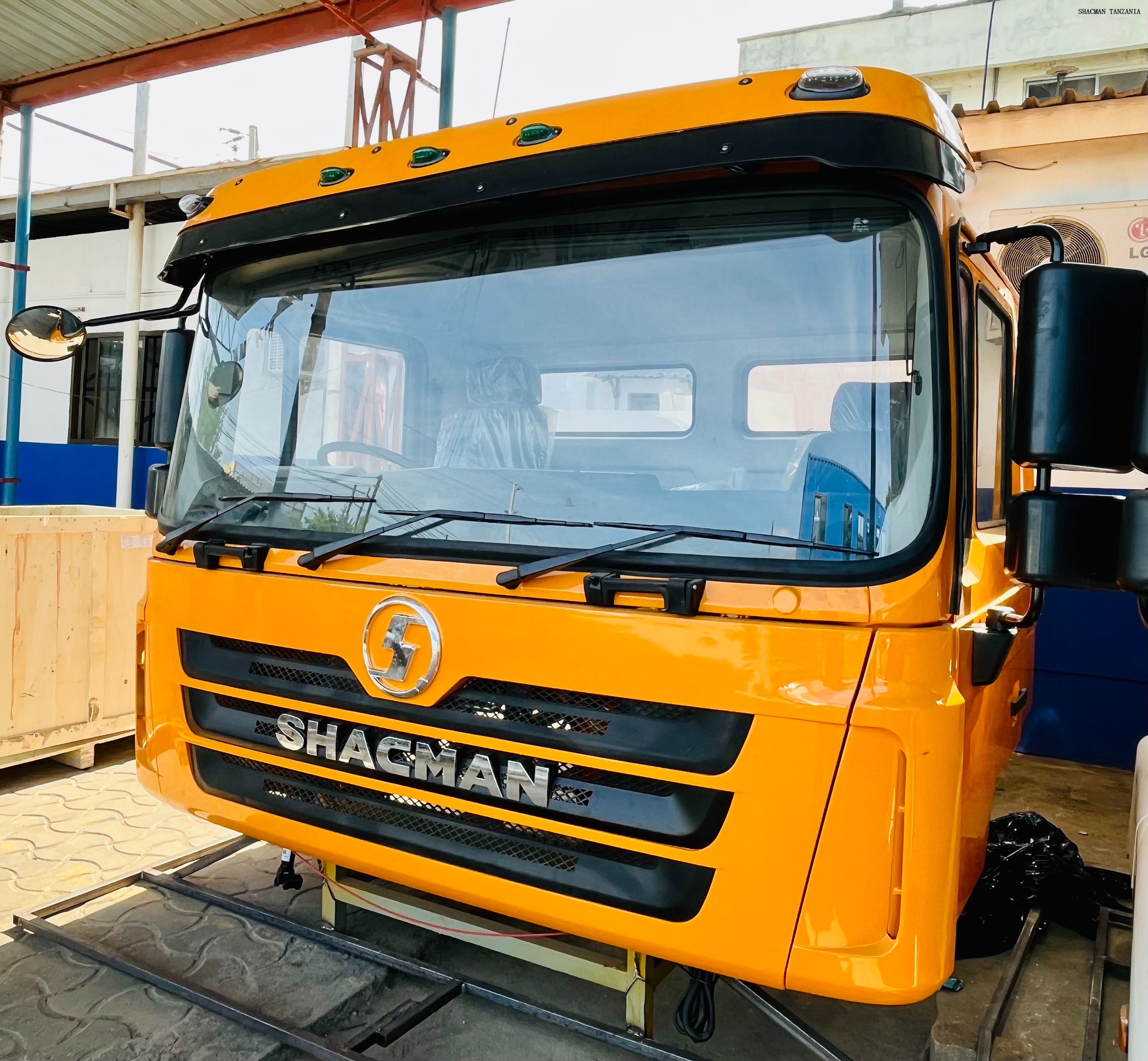 cabin for SHACMAN F3000 truck in Tanzania