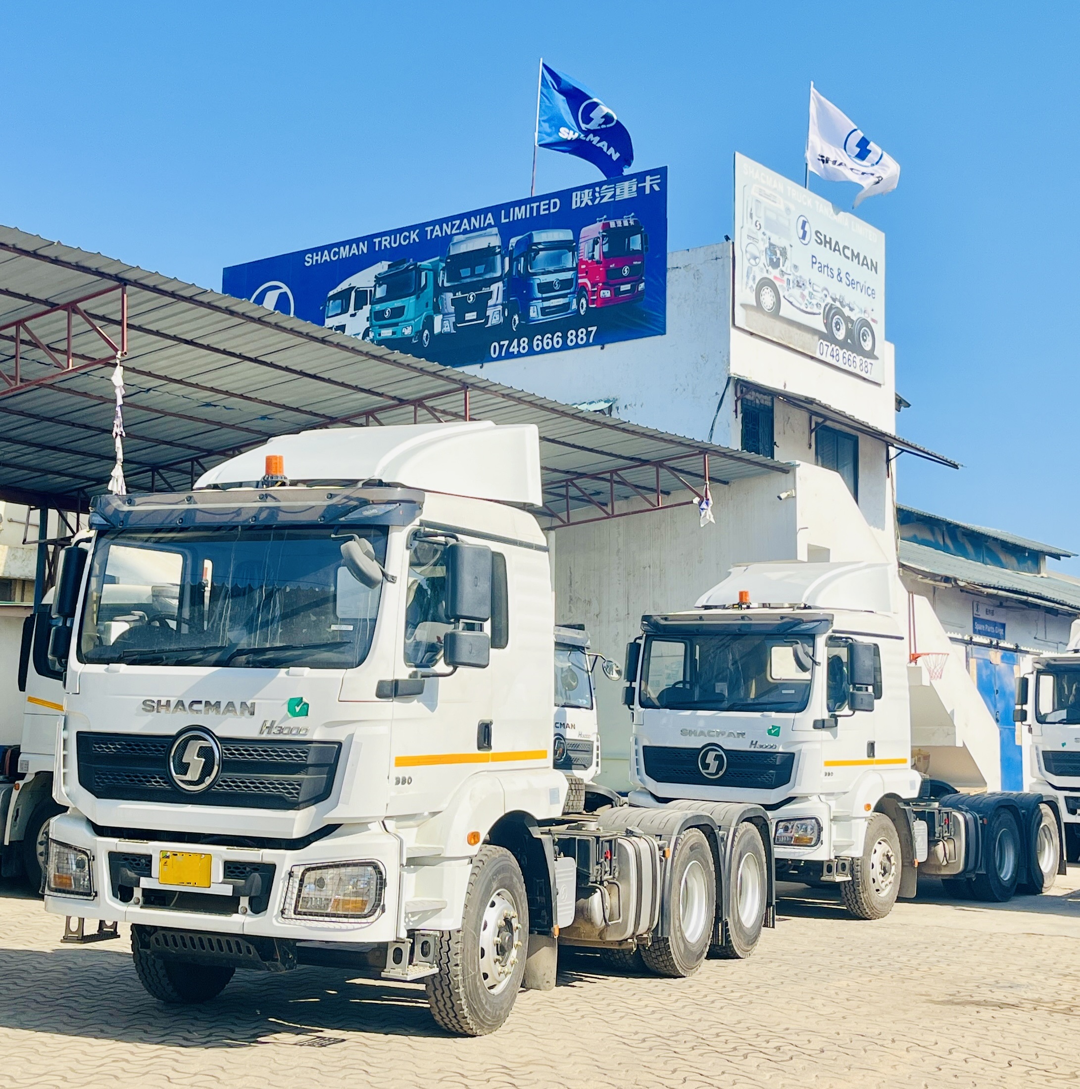 380hp SHACMAN H3000 Horse in Tanzania for sale