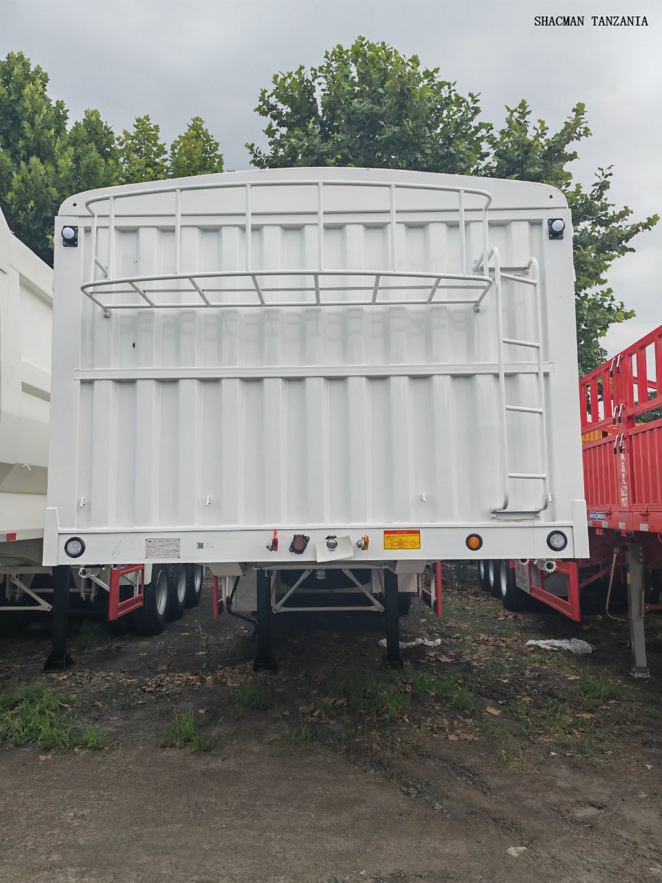 3-axle CIMC dropside
