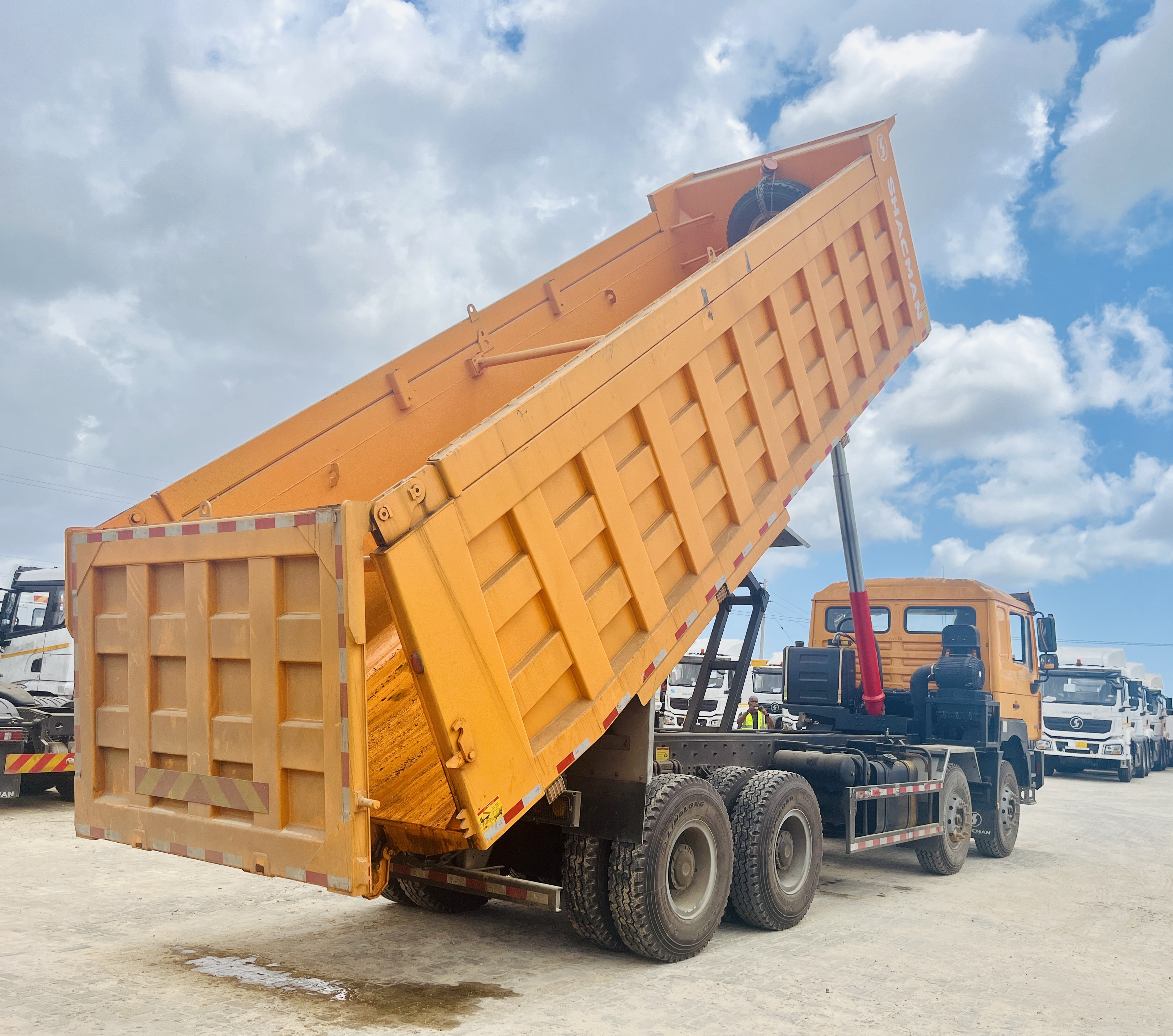 8*4 31cbm SHACMAN F3000 Tipper for sale in mining Area use